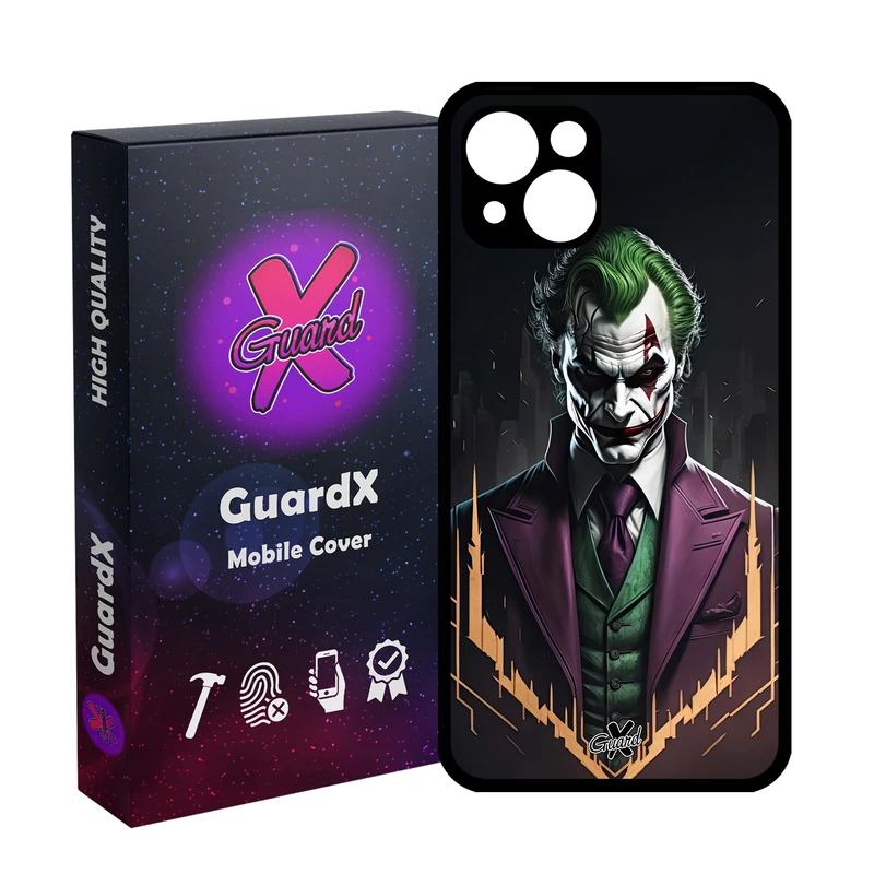 کاور گارد ایکس طرح Joker مدل Glass10611 مناسب برای گوشی موبایل اپل iPhone 13
