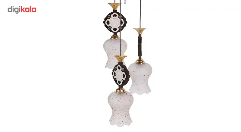 لوستر چراغ آویز سهیل مدل فلاور