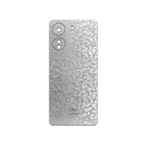 MAHOOT Silver-Silicon Cover Sticker for Xiaomi Redmi 13C