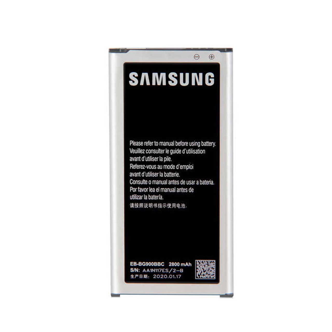باتری موبایل مدل EB-BG900BBE ظرفیت 2800 میلی آمپر ساعت مناسب برای گوشی موبایل سامسونگ galaxy S5 