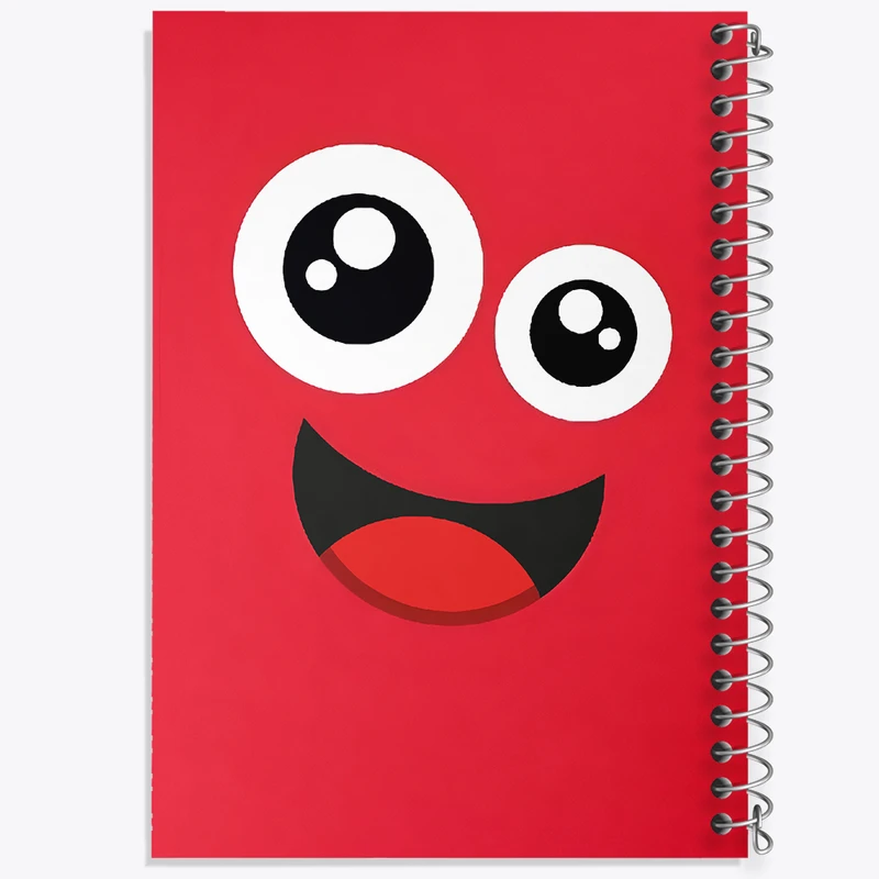 دفتر مشق 50 برگ خندالو طرح ایموجی کد N5398