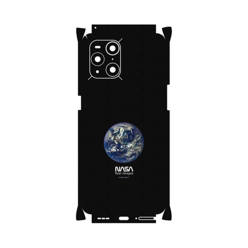 برچسب پوششی ماهوت مدل NASA Home Earth-FullSkin مناسب برای گوشی موبایل اپو Find X3 Pro