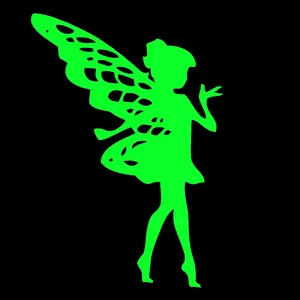 استیکر کلید و پریز مدل شبنما طرح  فرشته بالدار کد 011