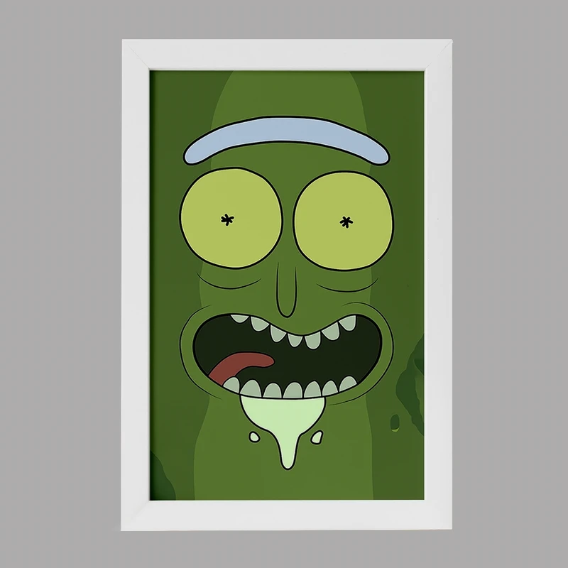 تابلو خندالو مدل ریک و مورتی (Rick and Morty) کد F1249
