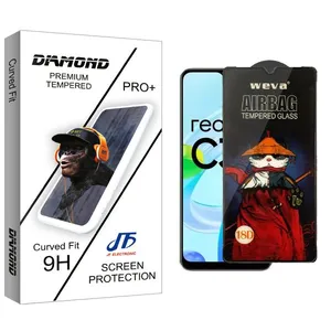 JF Diamond Airbag Screen Protector For Realme C30