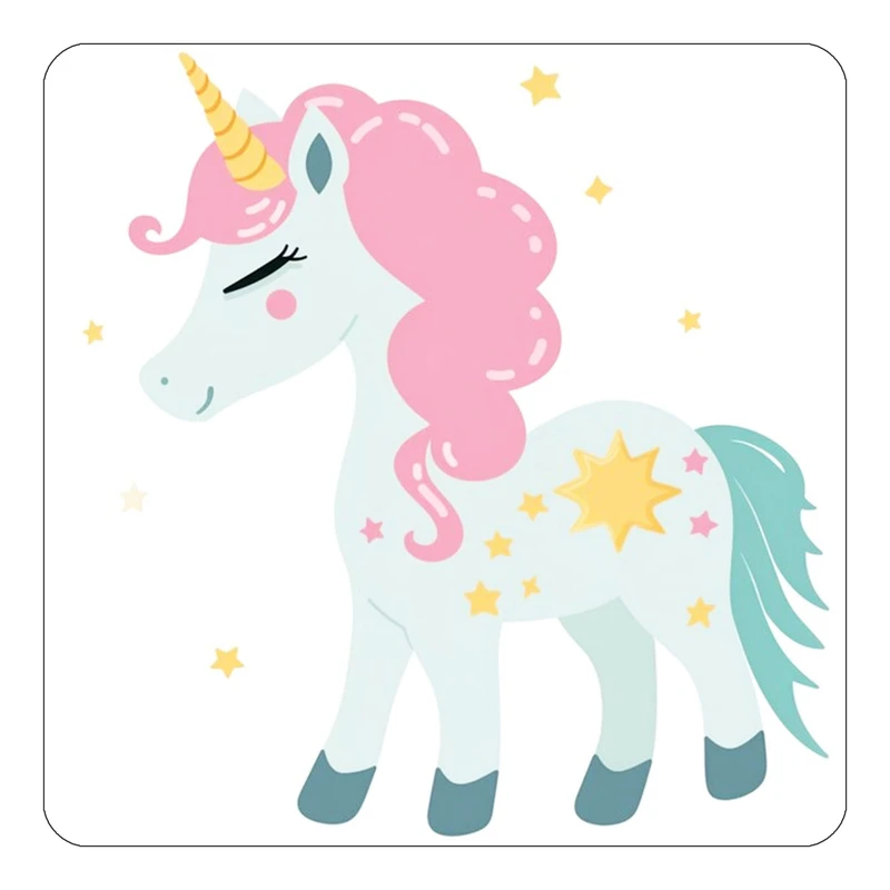 مگنت کاکتی طرح اسب تک شاخ و یونیکورن مدل mp32172