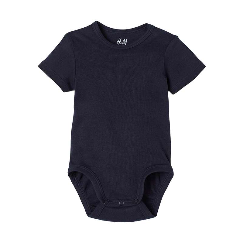 بادی آستین کوتاه نوزادی اچ اند ام کد 1673