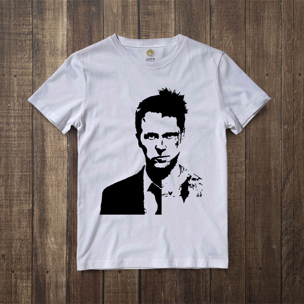 تی شرت آستین کوتاه زنانه هومرو مدل  TW298 طرح Fight Club -  - 5