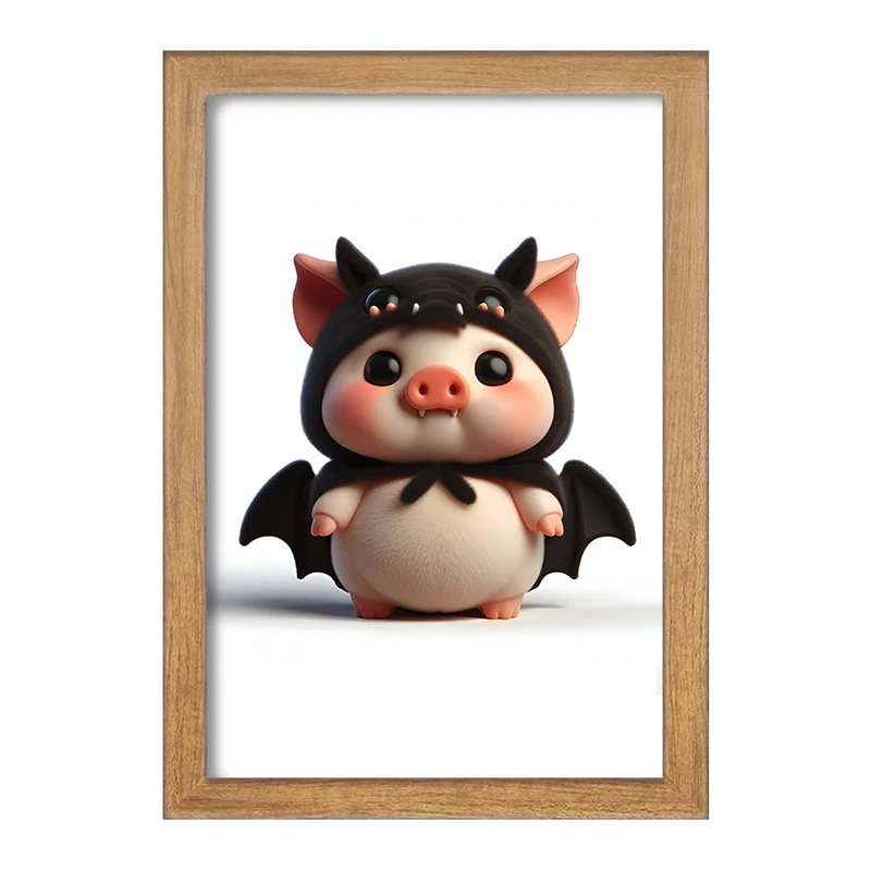 تابلو خندالو مدل خوک بامزه کد F8554