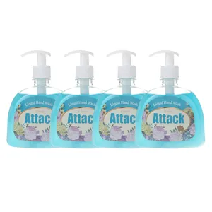 مایع دستشویی اتک سری Classic مدل Blue حجم 500 میلی لیتر مجموعه 4 عددی