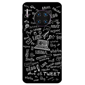 Megafone Social Media 1898 Cover For Huawei Mate 30