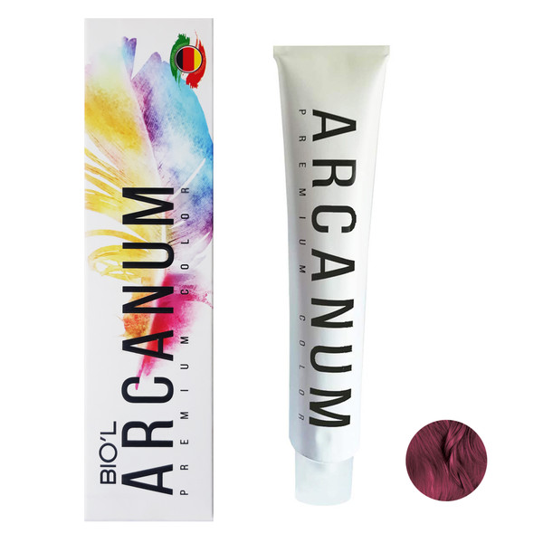  رنگ مو بیول مدل Arcanum شماره 5.65 حجم 120 میلی لیتر رنگ شرابی قرمز ماهگونی روشن