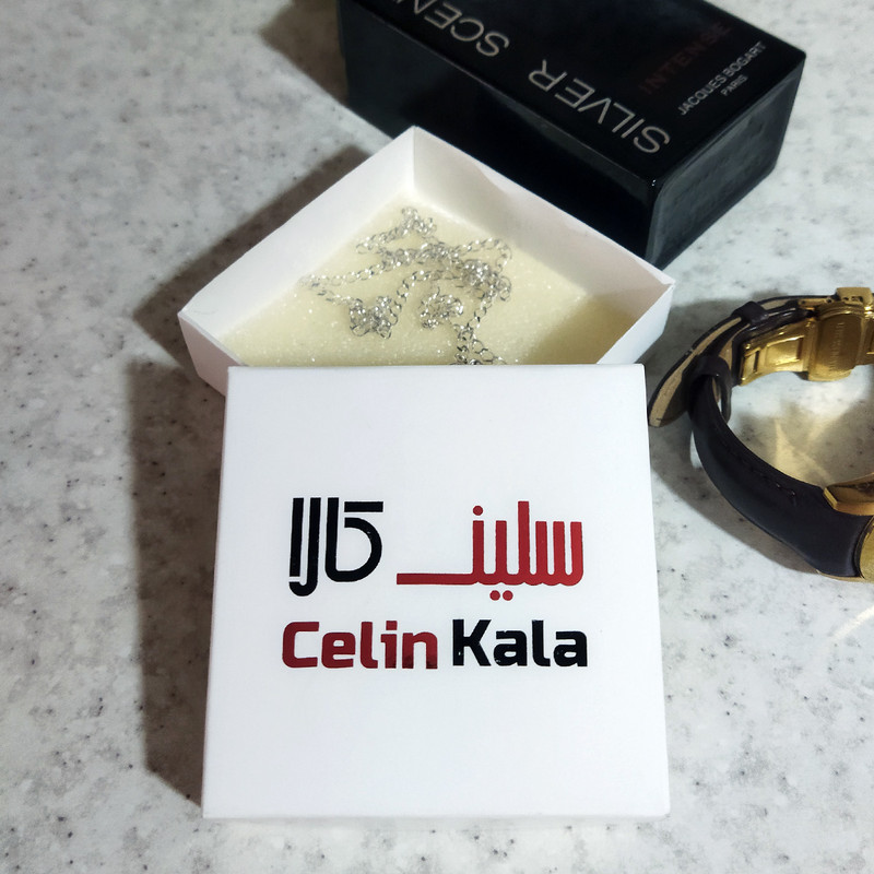 زنجیر نقره مردانه سلین کالا مدل T50