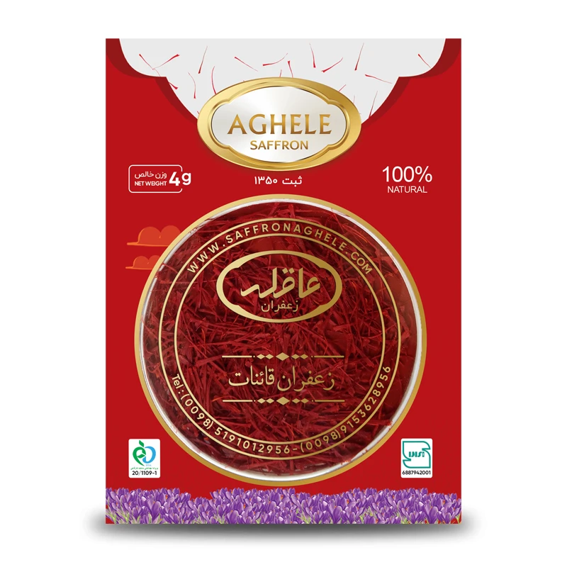 زعفران طلقی عاقله - 4 گرم