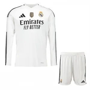 ست تی شرت و شلوارک ورزشی مردانه مدل رئال مادرید 2025