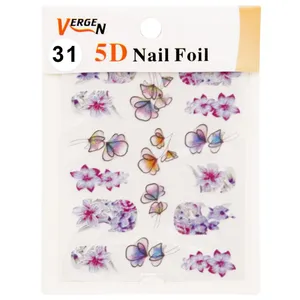 استیکر طراحی ناخن ورژن مدل GS125 مدل 31