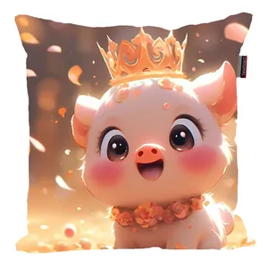 کوسن کودک مدل جذاب خوک کد 1460