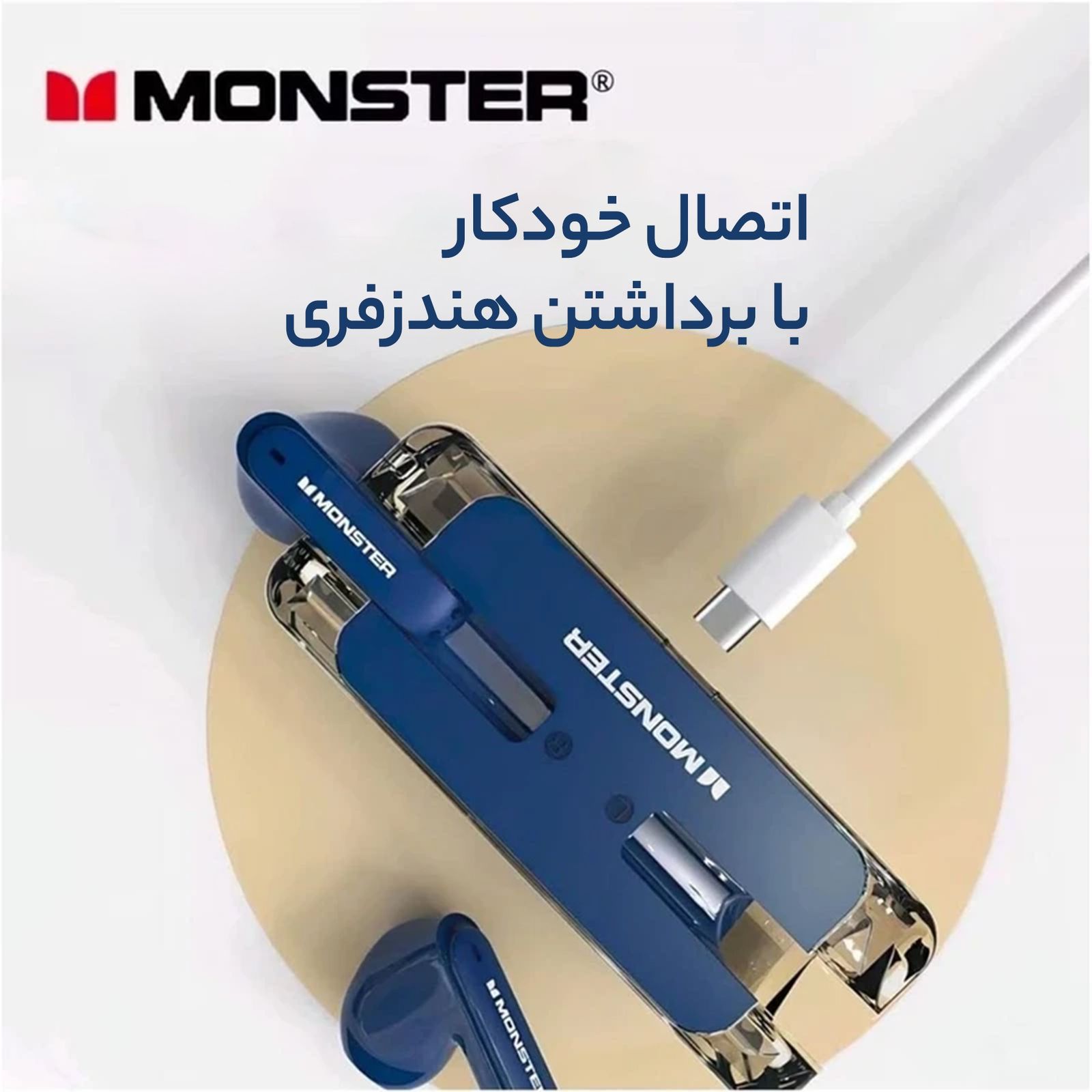 هندزفری بلوتوثی مخصوص بازی مانستر مدل  Enc Airmars XKT08 -  - 10