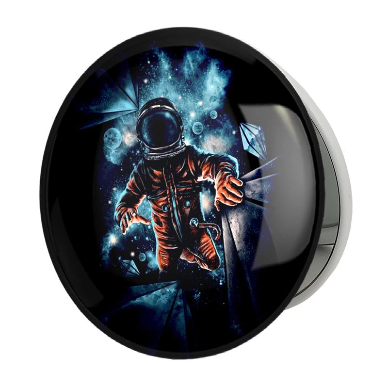 آینه جیبی خندالو طرح فضایی مدل تاشو کد 25171 