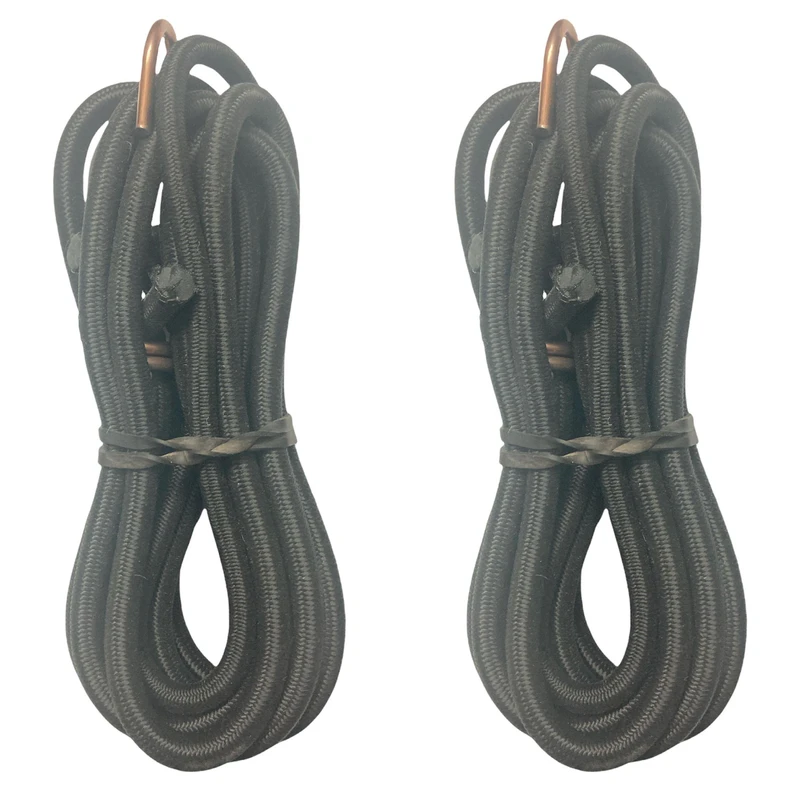 کش باربند خودرو مدل گرد بافت لاستیکی بسته 2 عددی