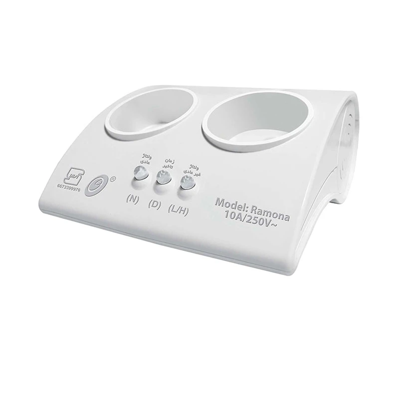 محافظ ولتاژ نمودار کنترل مدل رامونا دو خانه M130 مناسب یخچال و فریزر