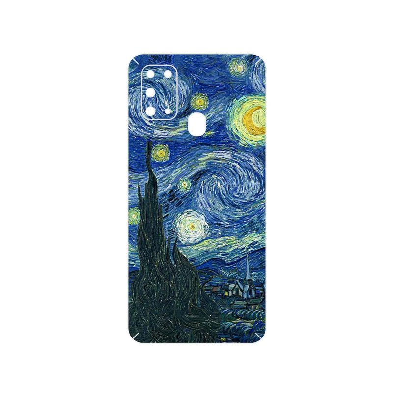 برچسب پوششی ماهوت مدل The Starry Night of van Gogh مناسب برای گوشی موبایل سامسونگ Galaxy M31