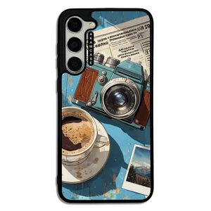 AKAM AMC-WSGS23P-COFFEE-1 Cover For Samsung Galaxy S23 Plus