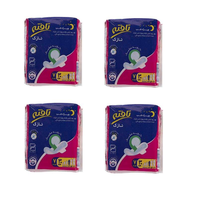 نوار بهداشتی تافته مدل Thin مجموعه 4 عددی