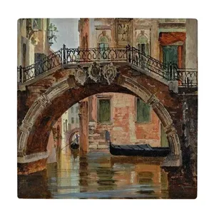  زیر لیوانی  طرح نقاشی آبراهی ونیز کد    5978756_4818