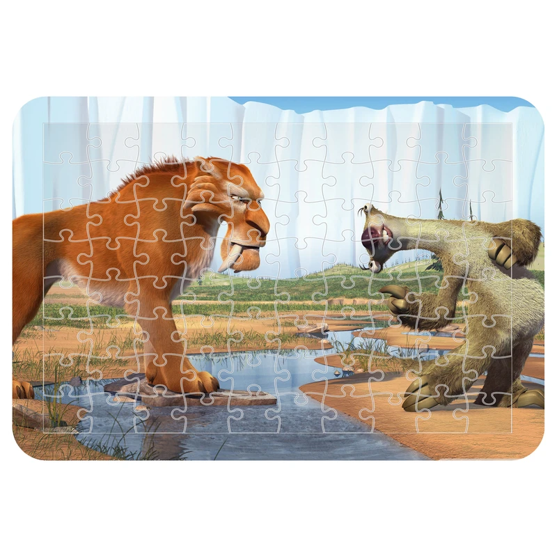 پازل 54 تکه مدل CHB1758 طرح انیمیشن عصر یخبندان