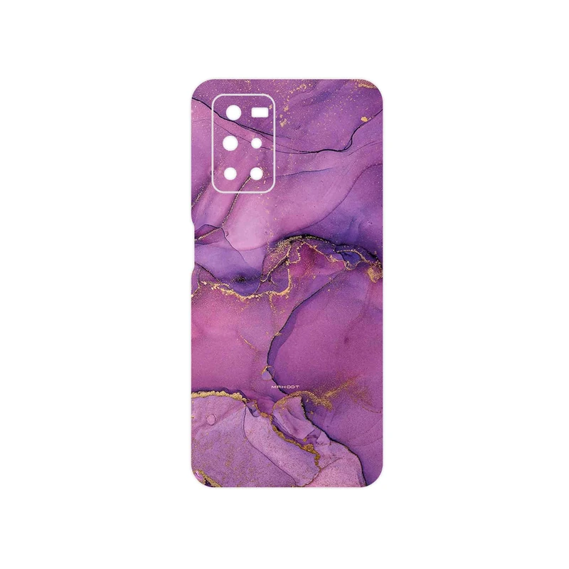 برچسب پوششی ماهوت مدل Purple Marble مناسب برای گوشی موبایل شیائومی Redmi Note 11 4G