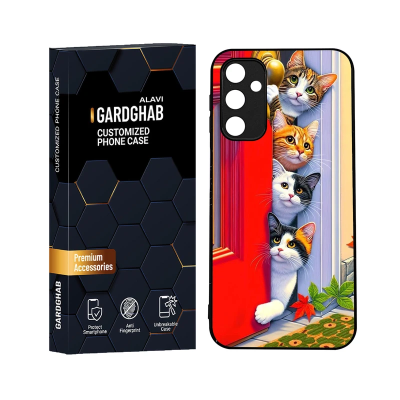 کاور گارد قاب علوی مدل دورژله ای فانتزی مناسب برای گوشی موبایل سامسونگ Galaxy A24