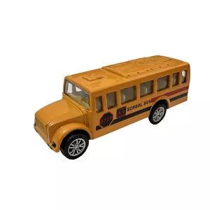 ماشین بازی مدل اتوبوس فلزی عقبکش مدرسه