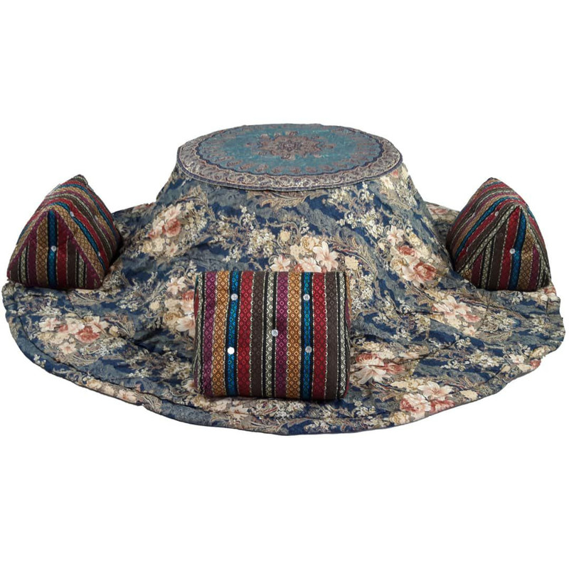 لحاف کرسی خانه سبز اسماعیلی مدل GL-Yalda سایز 400x400 سانتی متر