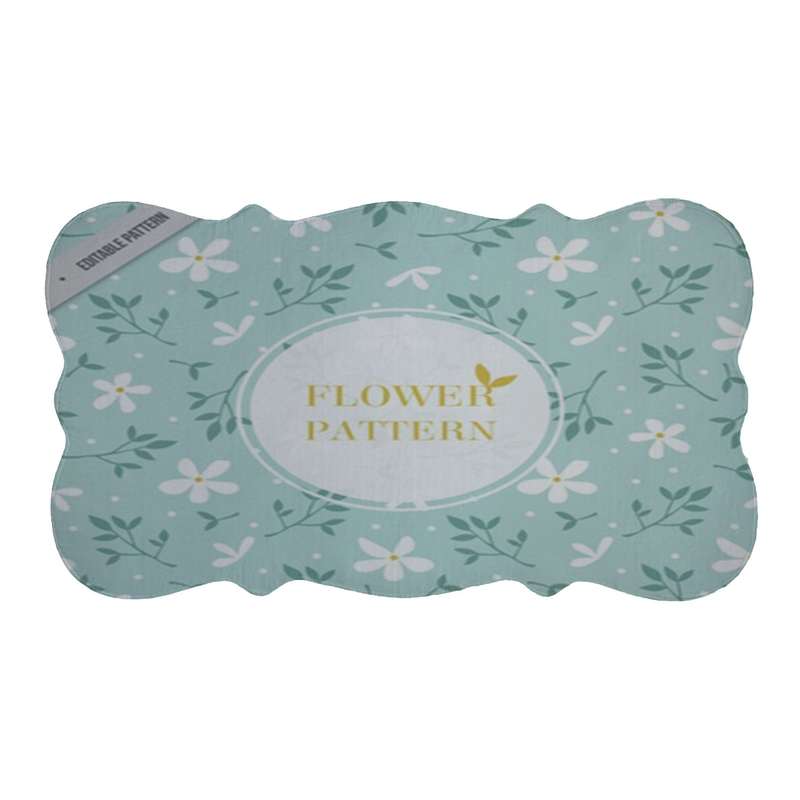 پادری طرح FLOWER PATTERN کد 8017 سایز 110×60 سانتی متر پادری طرح FLOWER PATTERN کد 8017 سایز 110×60 سانتی متر