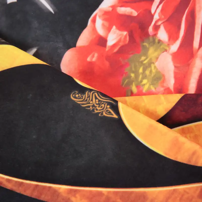 پرچم خدمتگزاران مدل کتیبه محرم طرح سلام برآن شیرخوار کوچک علی اصغر 40002598