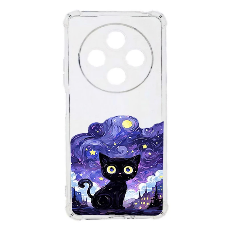 کاور طرح Purple Cat مناسب برای گوشی موبایل شیائومی Redmi 14C / Poco C75