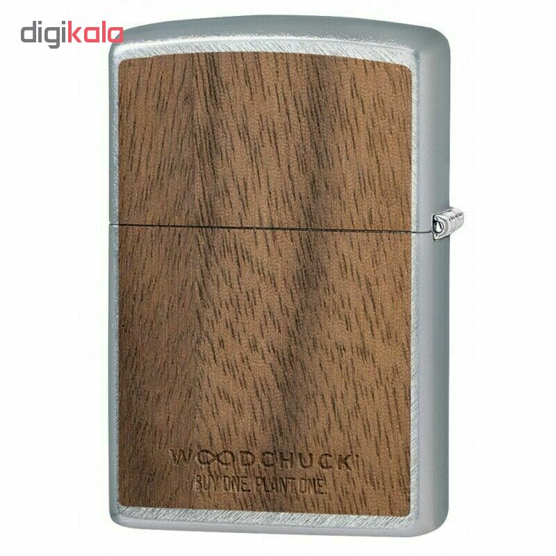 فندک زیپو کد 29902 طرح بدنه چوبی