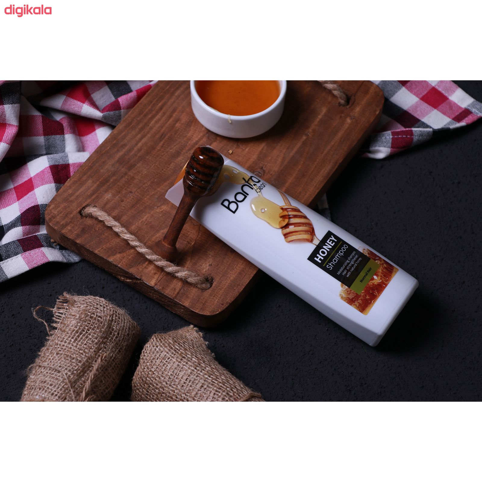 شامپو و نرم کننده مو بانتا کلین مدل عسل کد H01 حجم 400 میلی لیتر main 1 5