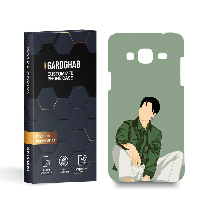 کاور گارد قاب مدل پسرانه مناسب برای گوشی موبایل سامسونگ Galaxy J3 2015