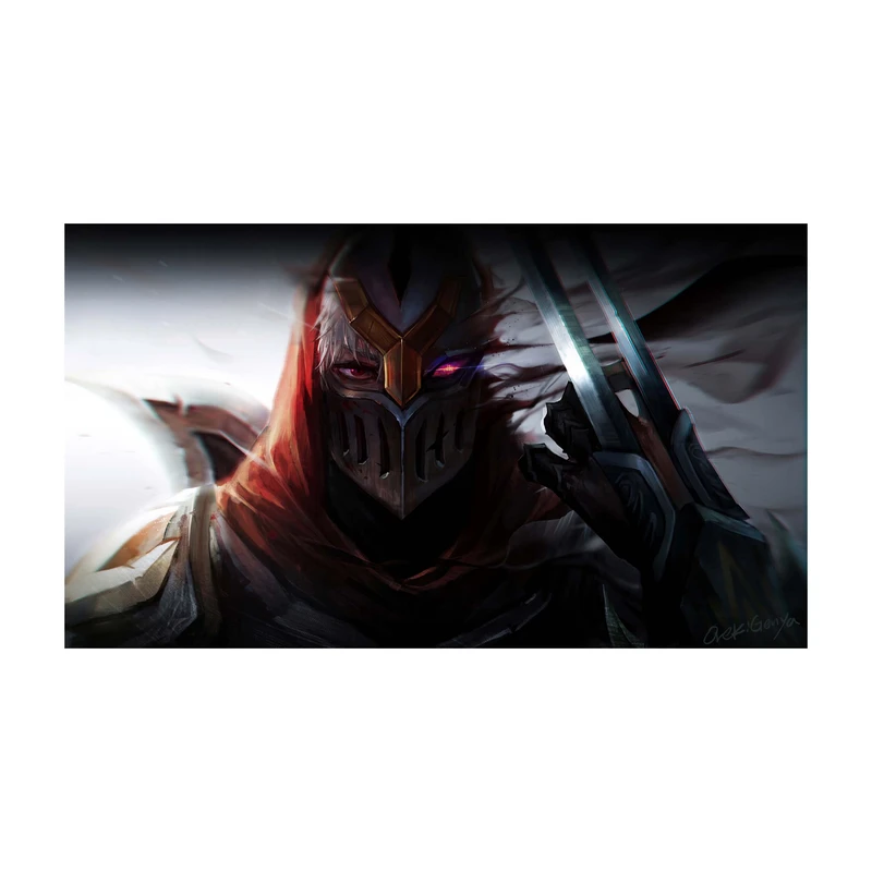 استیکر لپ تاپ و موبایل مدل بازی طرح لیگ آف لجندز League of Legends کد 2076