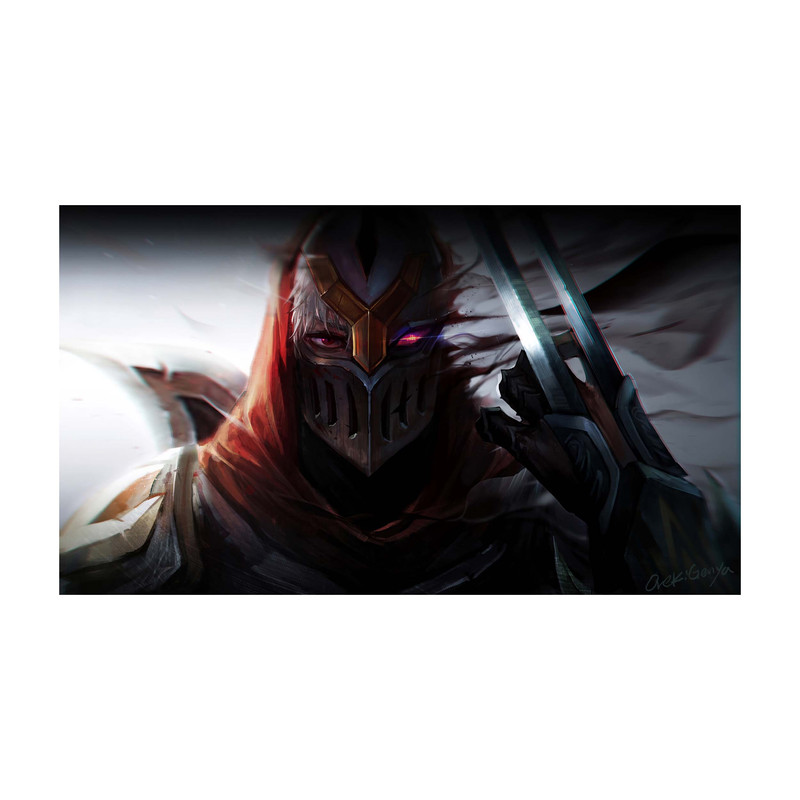 استیکر لپ تاپ و موبایل مدل بازی طرح لیگ آف لجندز League of Legends کد 2076