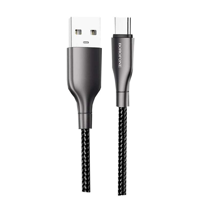 کابل تبدیل USB به USB-C بروفون مدل BX45 طول 1 متر