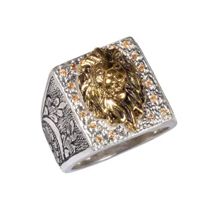 انگشتر نقره مردانه مدل 22053