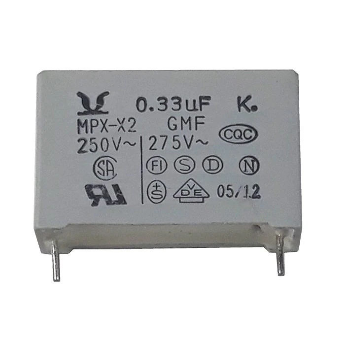 خازن پلی استر 330 نانوفاراد مدل MPX-X2 بسته 100 عددی
