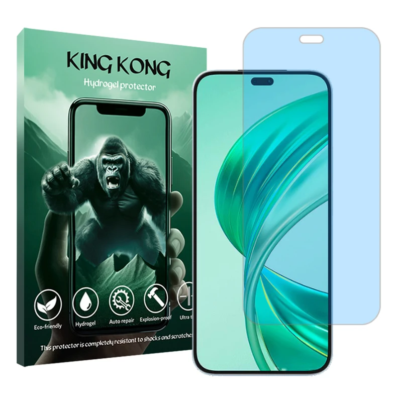 محافظ صفحه نمایش آنتی بلو کینگ کونگ مدل Tough مناسب برای گوشی موبایل آنر X8b