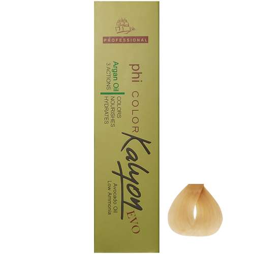 رنگ مو کالیون سری هایلایت شماره 12.3 حجم 125 میلی لیتر رنگ سوپر پلاتینی طلایی