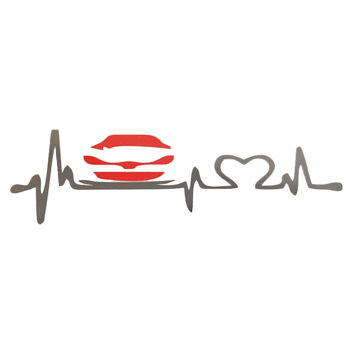  برچسب صندوق خودرو قطعه سازان کبیر مدل CHS-206-30583 مناسب برای پژو 206