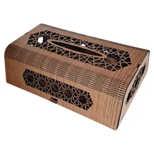 جعبه دستمال کاغذی مدل سنتی اسلیمی کد B42