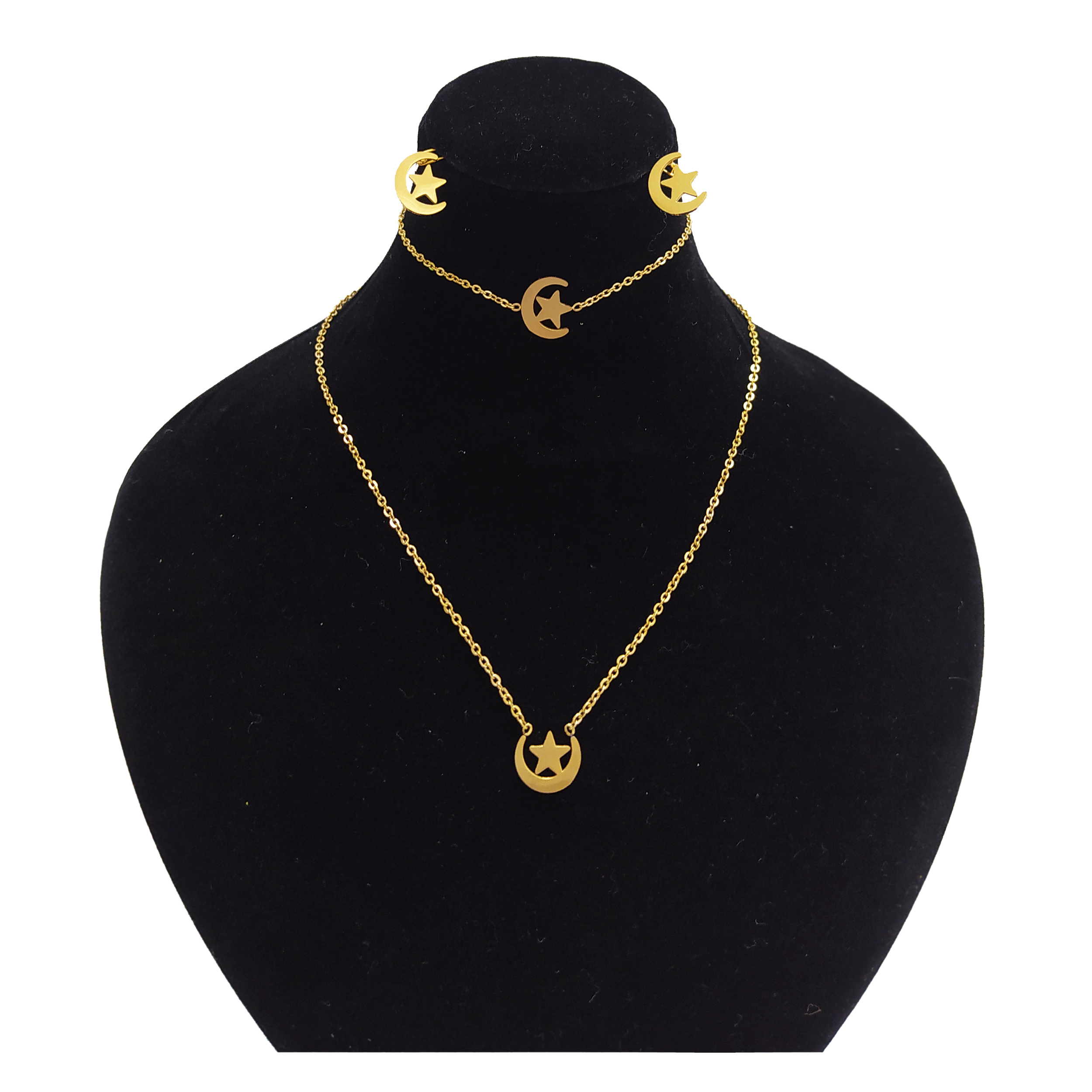 نیم ست زنانه طرح ماه کد DZ15